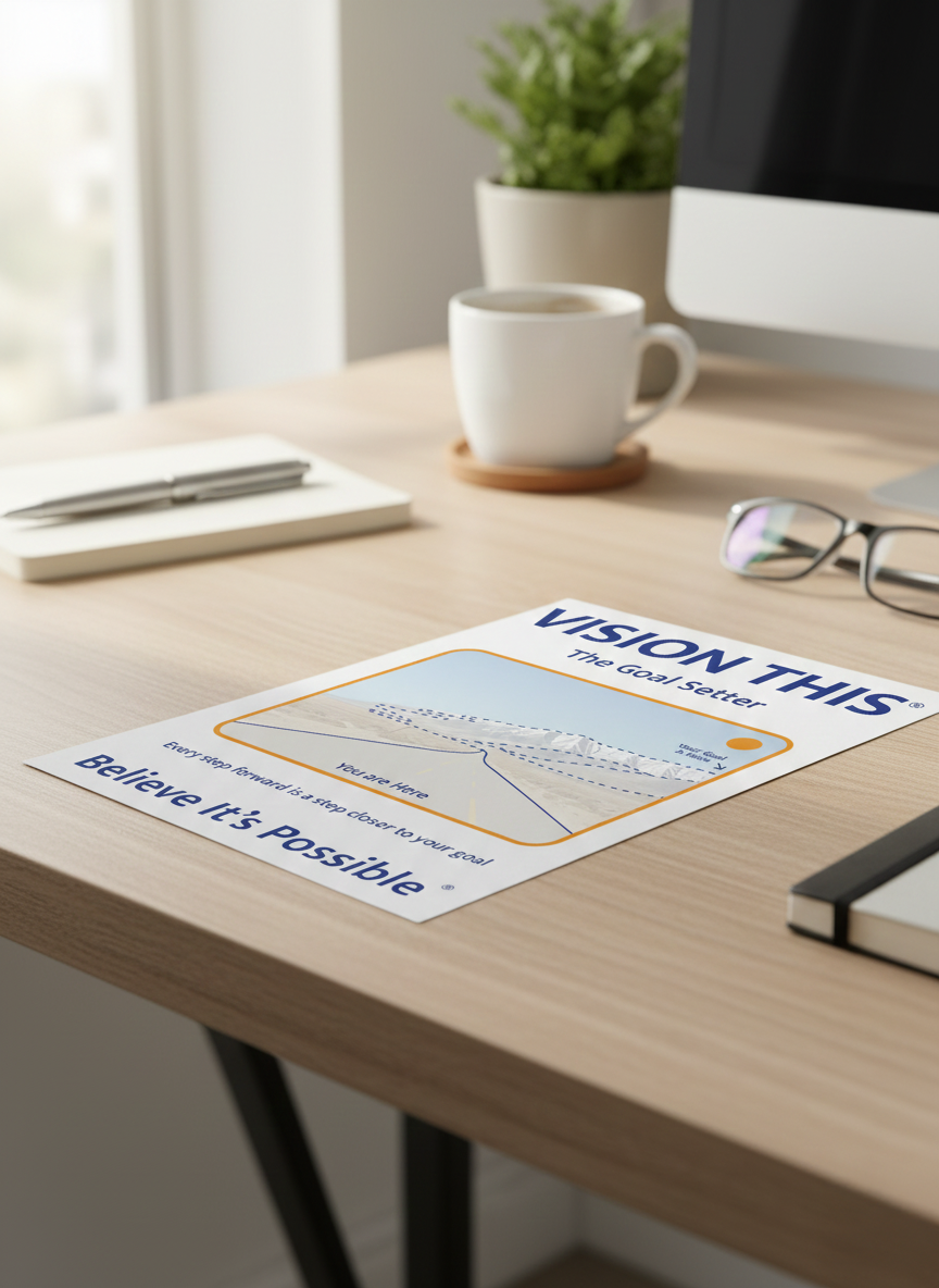 The Goal Setter Vision Board Kit